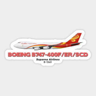 Boeing B747-400F/ER/SCD - Suparna Airlines Sticker